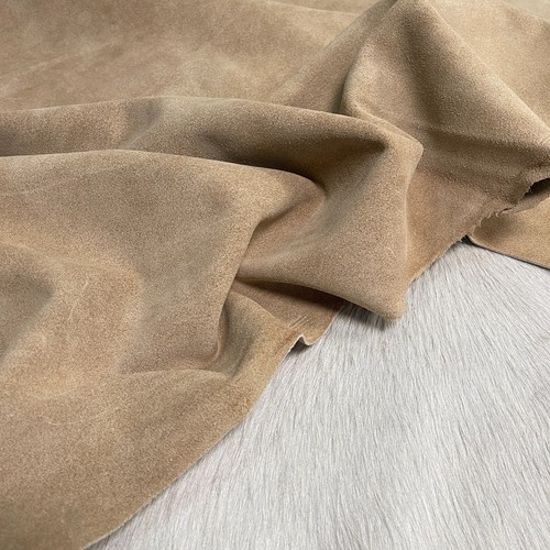 Cow suede leather hide sand - hide,